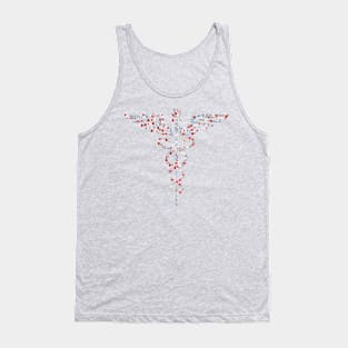 Caduceus First Aid Medical Medicine Doctor Tank Top